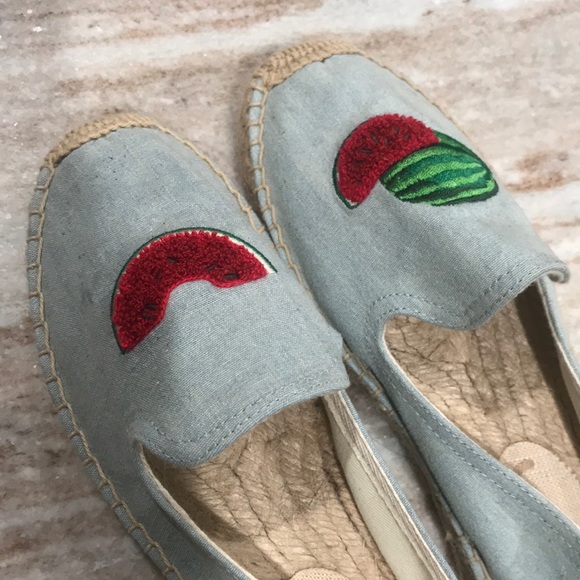 Soludos Shoes - Soludos - Watermelons Slipper in Chambray - sz 6.5